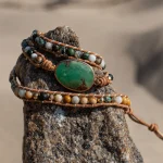 Pulsera del equilibrio y la suerte en el amor con jade y ágata