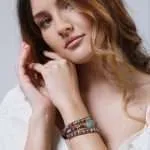 Pulsera de la intuición y la calma con turquesa