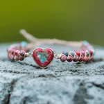 Pulsera de la valentía y el coraje con jaspe imperial