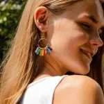 Pendientes del equilibrio de los 7 chakras