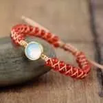 Pulsera de la amistad para yoga con piedras semipreciosas