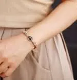 Pulsera de la amistad para yoga con piedras semipreciosas