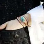Pulsera de la fortaleza del cosmos de turquesa
