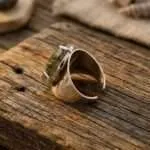 Anillo Boho con Labradorita Natural | Intuición y Protección