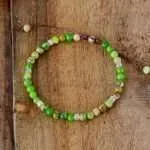 Pulsera del farolillo luminoso de jaspe