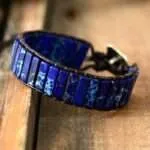 Pulsera de la buena clarividencia con piedras de jaspe