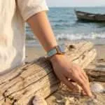 Correa Apple Watch de los 7 Chakras con piedras de jaspe o Amazonita