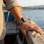 Correa Apple Watch hippie con jaspe, ojo de tigre o piedra de lava