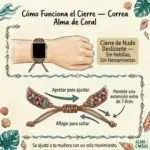 Correas 1 Vuelta Apple Watch - Como funciona el Cierre de nudo corredero