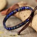 Pulsera bohemia de las altas frecuencias con piedras energéticas