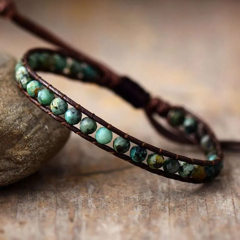 Pulsera bohemia de las altas frecuencias con piedras energéticas Pulsera bohemia de las altas frecuencias con piedras energéticas