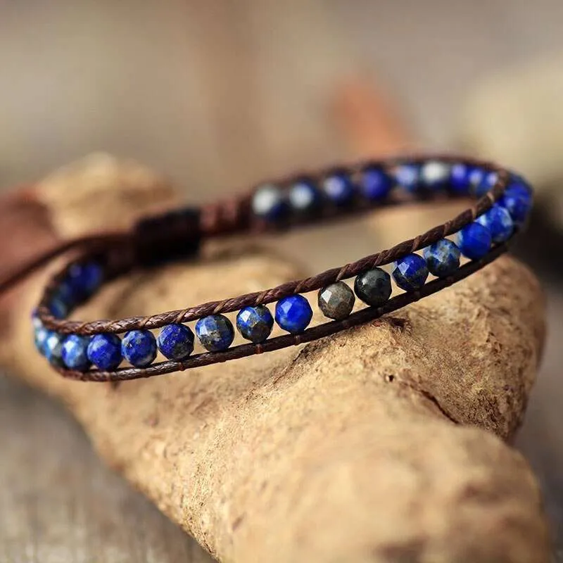 Pulsera bohemia de las altas frecuencias con piedras energéticas Pulsera bohemia de las altas frecuencias con piedras energéticas