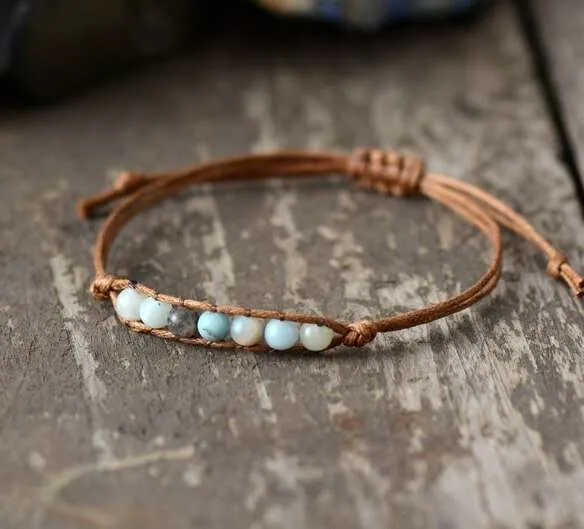 Pulseras del amor bohemio para parejas, amigos o familiares con piedras Pulseras del amor bohemio para parejas, amigos o familiares con piedras