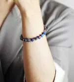 Pulsera del alivio de la ansiedad con labradorita, apatita o lapislázuli