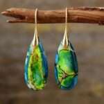 Verde y azul (dorados)
