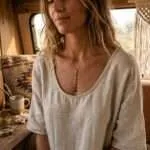 Collar Boho de los Siete Planos con Piedras Naturales