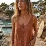 Collar Boho de los Siete Planos con Piedras Naturales