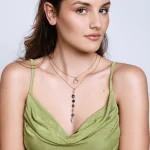 Collar boho de los siete planos para ser feliz con piedras de jaspe