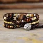 Pulsera elegante de la buena concentración con piedra de ojo de tigre