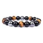 Pulsera para adelgazar de la triple protección con hematita y magnetismo