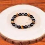 Pulsera para adelgazar de la triple protección con hematita y magnetismo