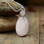 Difusor ojo de tigre, amatista o cuarzo rosa para aceites esenciales o perfume
