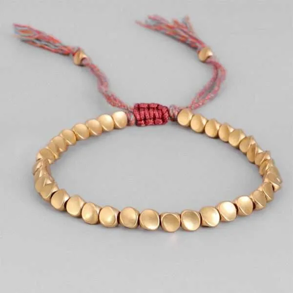 Pulsera de cobre tibetana medicinal del buen flujo de las energías