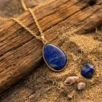 Colgante Minimalista de las 4 piedras fundamentales