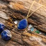 Colgante Minimalista de las 4 piedras fundamentales
