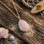 Colgante Minimalista de las 4 piedras fundamentales