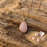 Colgante Minimalista de las 4 piedras fundamentales