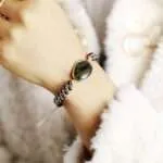 Pulsera del entusiasmo y las nuevas ideas con labradorita y hematita u ónix