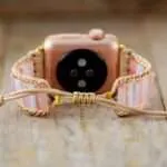 Correa Apple Watch selecta con diferentes piedras naturales de cuarzo