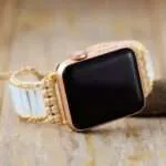 Correa Apple Watch selecta con diferentes piedras naturales de cuarzo
