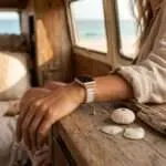 Correa Apple Watch selecta con cuarzo cristal, cuarzo fresa o cuarzo mezclado