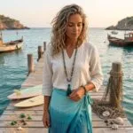 Conjunto Japa Mala 108 cuentas con aventurina y ágata de la India