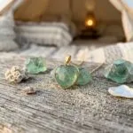 Collar del Amor Fructífero — Corazón de Piedra Natural