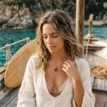 Collar del Amor Fructífero — Corazón de Piedra Natural