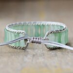 Pulsera del buen funcionamiento digestivo con aventurina, ónix negro o jade