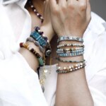 Pulsera del desbloqueo de patrones mentales negativos con amazonita