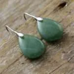 Pendientes boho de la respiración profunda con labradorita o aventurina