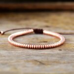 Pulsera unisex de los viajes astrales con piedras de hematita