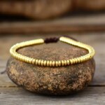 Pulsera unisex de los viajes astrales con piedras de hematita