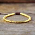 Pulsera unisex de los viajes astrales con piedras de hematita