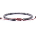 Pulsera unisex de los viajes astrales con piedras de hematita