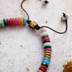 Pulseras unisex de mi derecho a ser feliz con piedras naturales de colores
