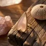 Anillo Boho Ajustable de los 5 Corazones con Piedra Natural