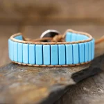 Surtido de pulseras boho chic con 6 gemas semipreciosas