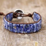 Surtido de pulseras boho chic con 6 gemas semipreciosas