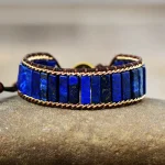 Pulsera de la armonía y la sabiduría con Jaspe turquesa o lapislázuli
